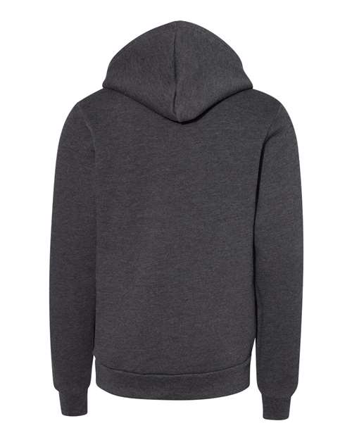 BELLA + CANVAS 3719Y Dark Grey Heather back