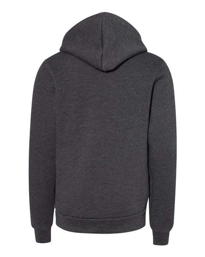 BELLA + CANVAS 3719Y Dark Grey Heather back