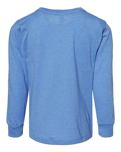 BELLA + CANVAS 3501T Heather Columbia Blue back