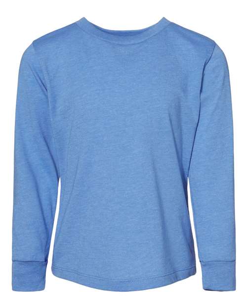 BELLA + CANVAS 3501T Heather Columbia Blue front