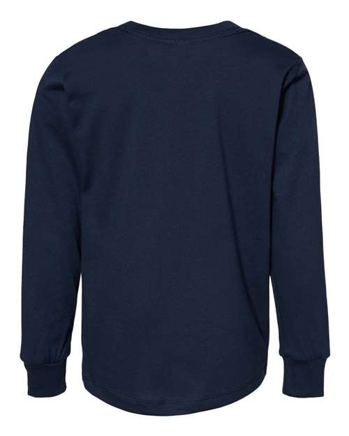 BELLA + CANVAS 3501T Navy back