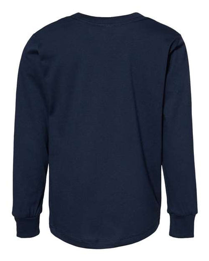 BELLA + CANVAS 3501T Navy back