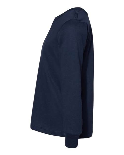 BELLA + CANVAS 3501T Navy direct side