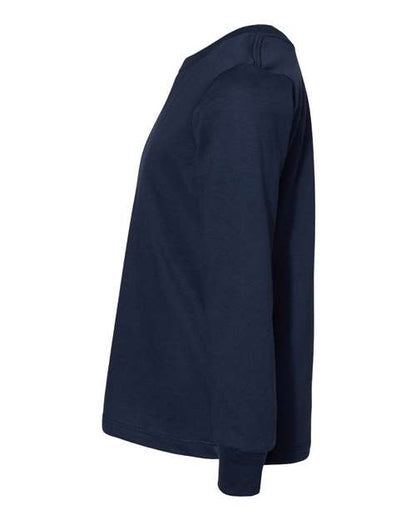 BELLA + CANVAS 3501T Navy direct side