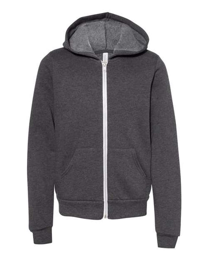 BELLA + CANVAS 3739Y Dark Grey Heather front