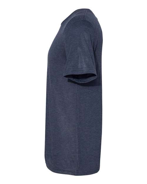 BELLA + CANVAS 3880 Heather Navy direct side