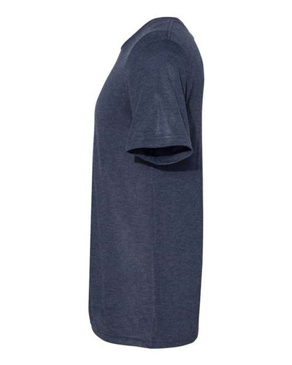 BELLA + CANVAS 3880 Heather Navy direct side