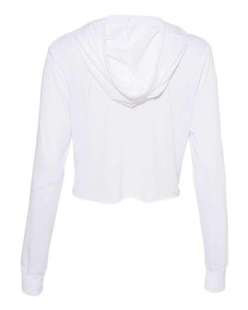 BELLA + CANVAS 8512 Solid White Triblend back