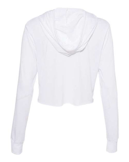 BELLA + CANVAS 8512 Solid White Triblend back