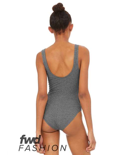 BELLA + CANVAS 0990 Deep Heather back