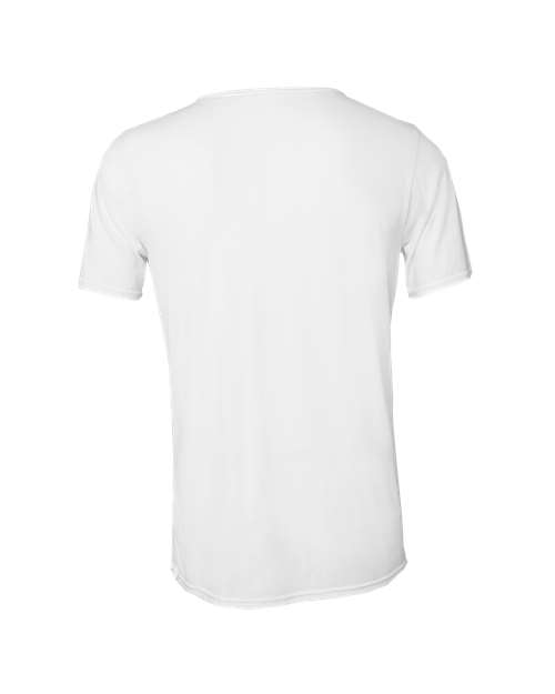 BELLA + CANVAS 3414 Solid White Triblend back