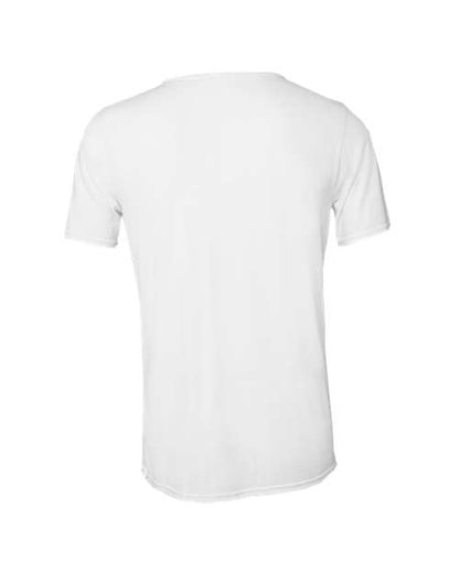 BELLA + CANVAS 3414 Solid White Triblend back