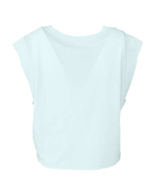 BELLA + CANVAS 8483 Ice Blue Triblend back