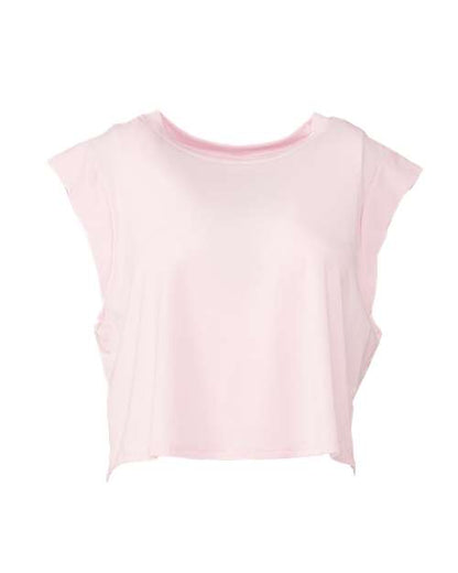 BELLA + CANVAS 8483 Pink Triblend back