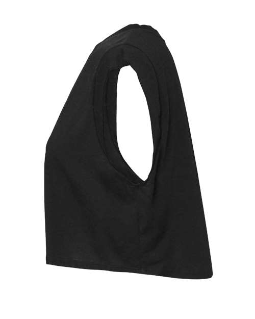 BELLA + CANVAS 8483 Solid Black Triblend direct side