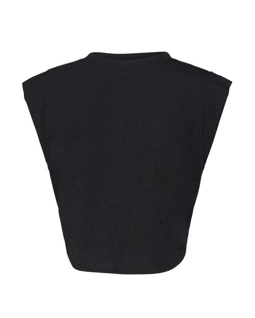 BELLA + CANVAS 8483 Solid Black Triblend front