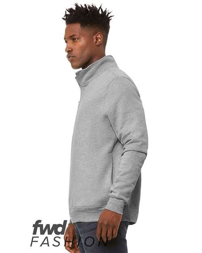 BELLA + CANVAS 3740 Athletic Heather direct side