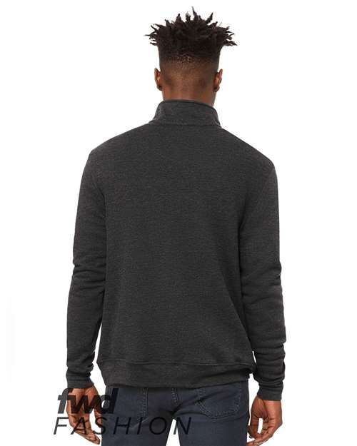 BELLA + CANVAS 3740 Dark Grey Heather back