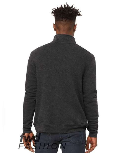 BELLA + CANVAS 3740 Dark Grey Heather back