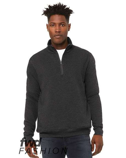 BELLA + CANVAS 3740 Dark Grey Heather front