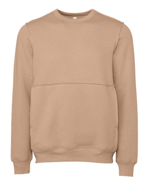 BELLA + CANVAS 3743 Heather Oat front