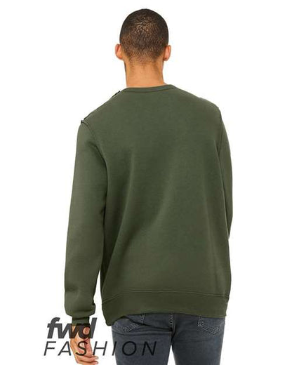 BELLA + CANVAS 3743 Military Green back