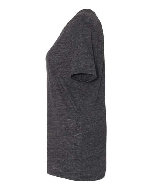 BELLA + CANVAS 6416 Charcoal Black Slub direct side