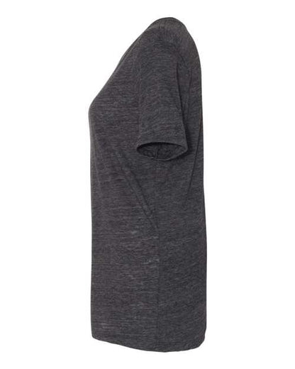 BELLA + CANVAS 6416 Charcoal Black Slub direct side