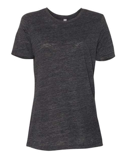 BELLA + CANVAS 6416 Charcoal Black Slub front