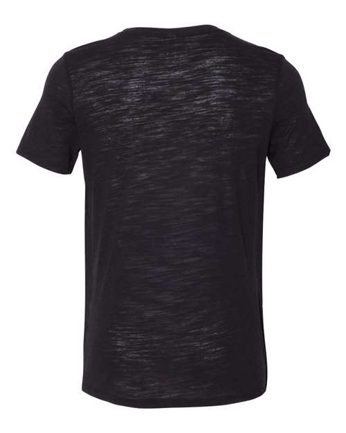 BELLA + CANVAS 6416 Solid Black Slub back