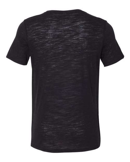 BELLA + CANVAS 6416 Solid Black Slub back
