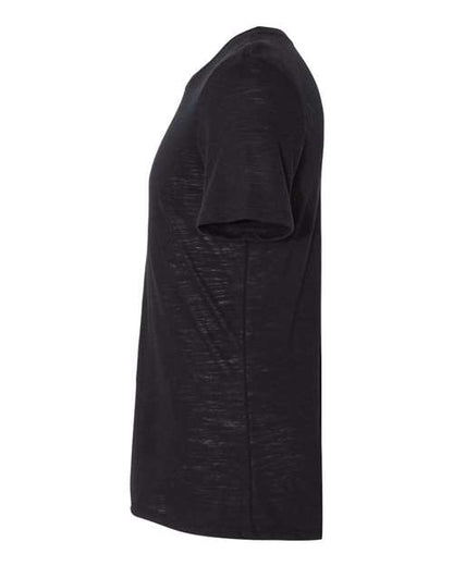 BELLA + CANVAS 6416 Solid Black Slub direct side