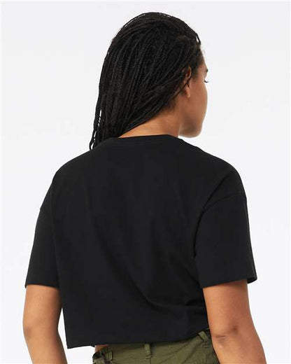 BELLA + CANVAS 6482 Black model back