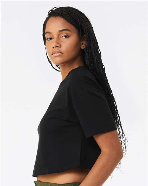 BELLA + CANVAS 6482 Black model side