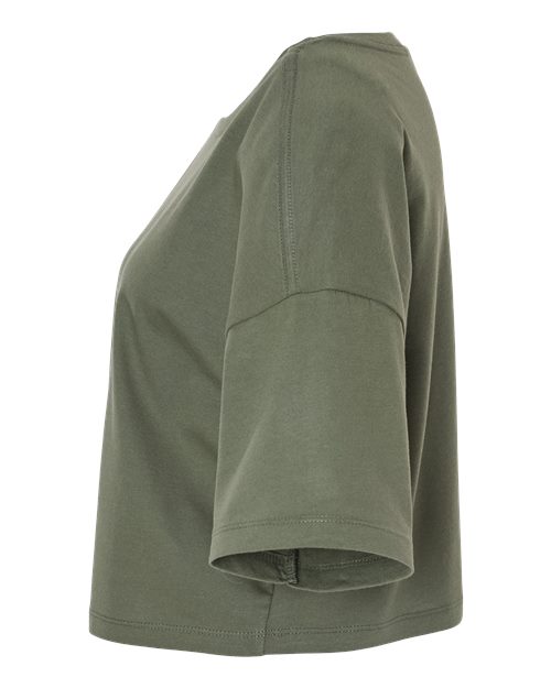 BELLA + CANVAS 6482 Military Green direct side