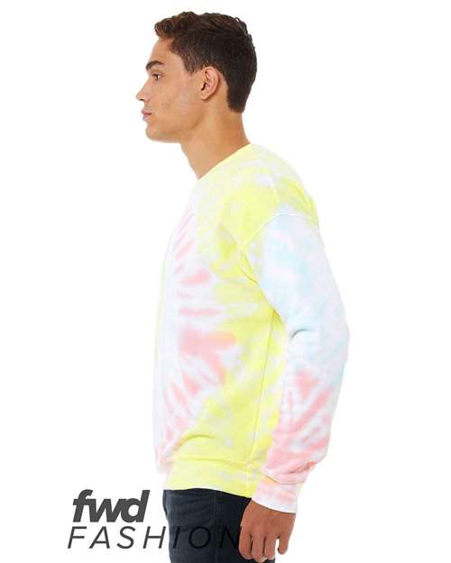 BELLA + CANVAS 3945RD Rainbow Pastel direct side