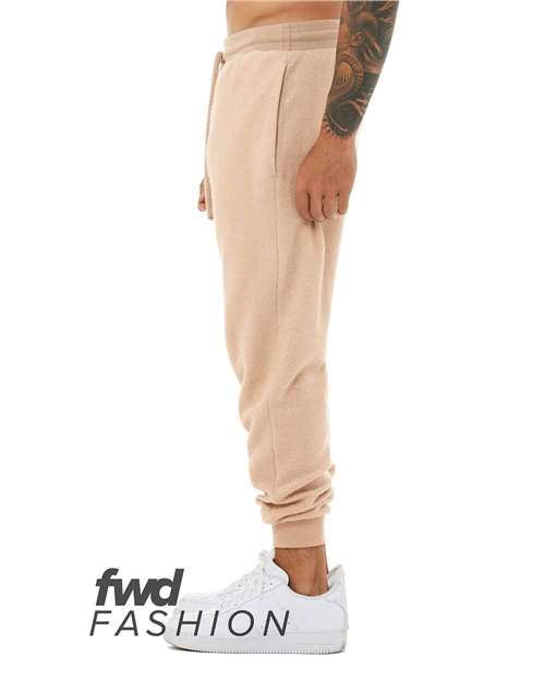 BELLA + CANVAS 3327 Heather Oat direct side