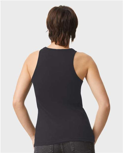 American Apparel 101CVC Black model back