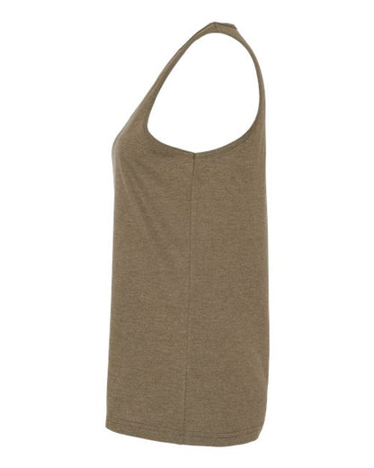 American Apparel 101CVC Heather Army direct side
