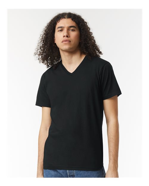 American Apparel 2006CVC Black model front