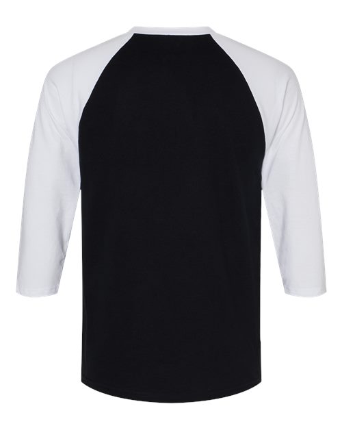 American Apparel 2003CVC Black/ White back