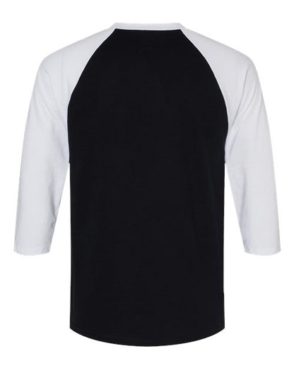 American Apparel 2003CVC Black/ White back