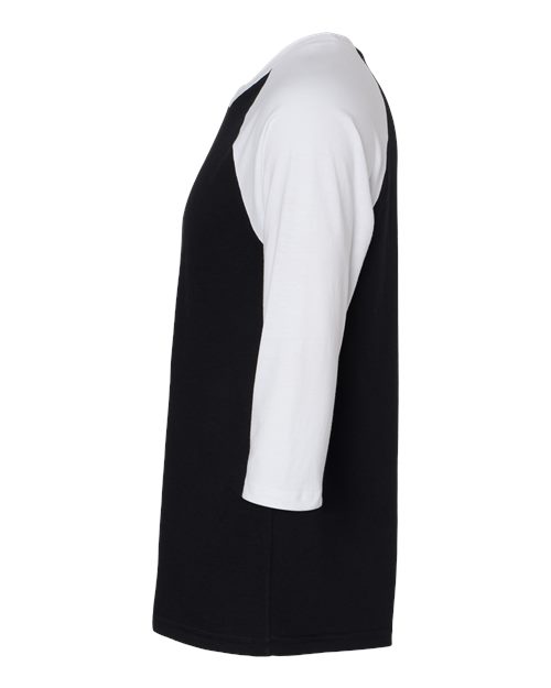 American Apparel 2003CVC Black/ White direct side
