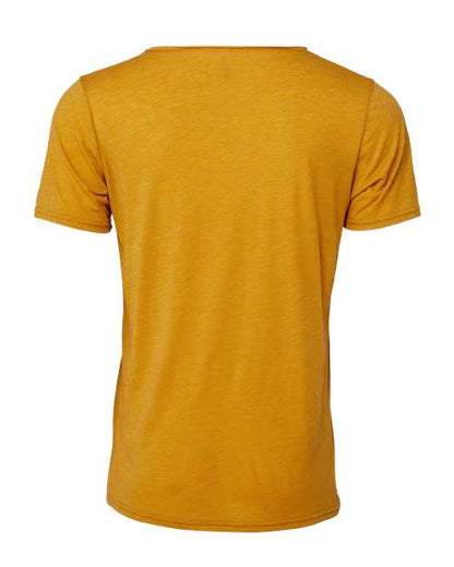 BELLA + CANVAS 3414 Mustard Triblend back