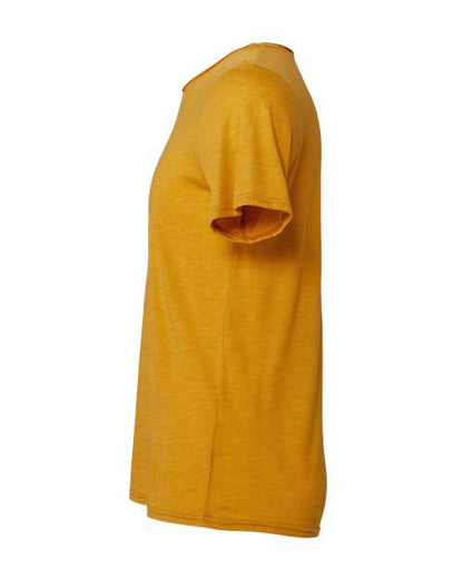 BELLA + CANVAS 3414 Mustard Triblend direct side