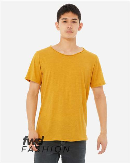BELLA + CANVAS 3414 Mustard Triblend model front