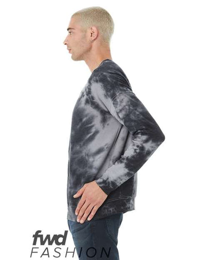 BELLA + CANVAS 3945RD White/ Grey & Black direct side