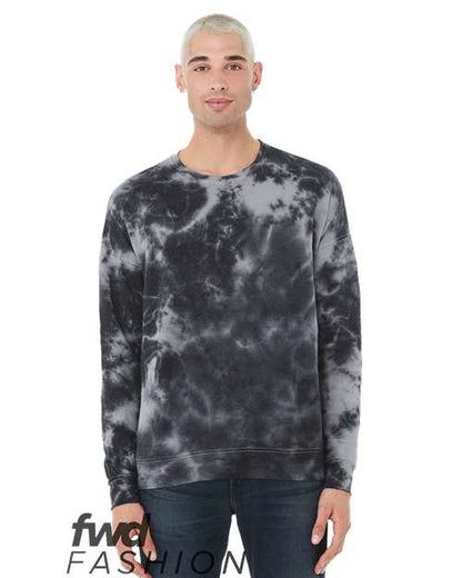 BELLA + CANVAS 3945RD White/ Grey & Black front