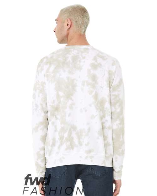 BELLA + CANVAS 3945RD White/ Olive Oil back