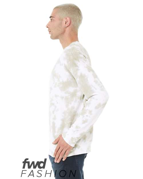 BELLA + CANVAS 3945RD White/ Olive Oil direct side